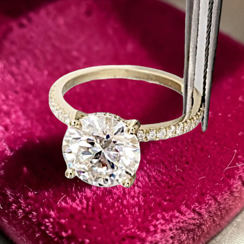 Diamant ehering rundschliff - diamant,