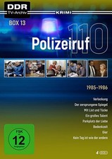 Polizeiruf 110 - DDR TV-Archiv / Box 13 (1985-1986) # 4-DVD-NEU