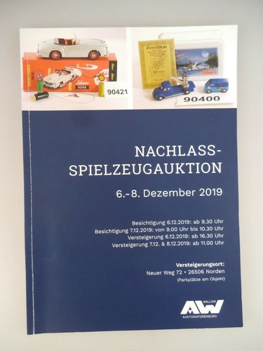 Auktionskatalog nachlass - auktionskatalog,