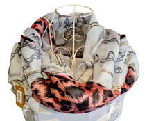 Schal Tuch mit Animal Print