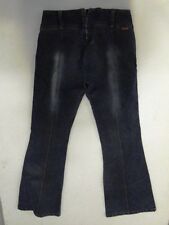 idpdt. 98.86  Jeans Hose Schlaghose Dunkelblau Stonewashed W29 L34