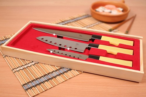 Asia messer set 3tlg - messer-set,
