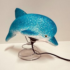 Lampe - Glitzer Delfin -