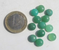 1 Chrysopras Cabochon, 8 mm