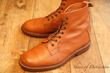 Tricker hellbraune Leder Derby