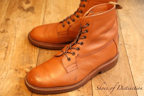 Tricker hellbraune leder derby - tricker,