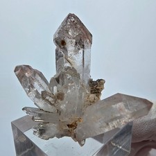 Klare Phantom Rauchquarz