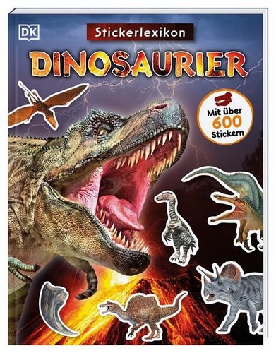 Sticker lexikon dinosaurier - sticker-lexikon.,