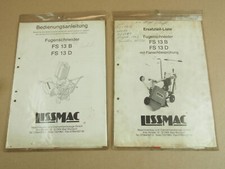 Lissmac FS13B FS13D