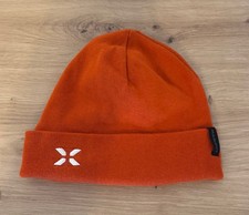 Mammut Delta X 3379 Beanie Kaschmir-Baumwoll-Mix One-Size Orange Made in Germany