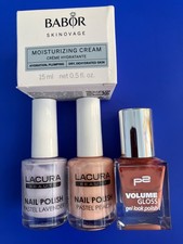 Babor skinovage moisturizing cream und 3 mal Nagellack volume gloss ... top