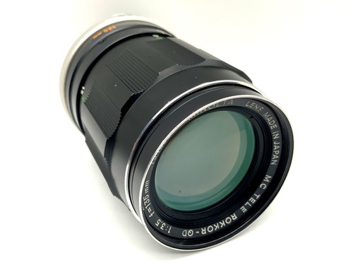 Minolta 135mm 5 objektiv - 1:3.5,