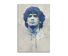 60x90cm Diego Maradona Aqua