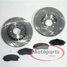 Bremsscheiben Ø 260 mm + Bremsbeläge vorne für Opel Tigra Twin Top