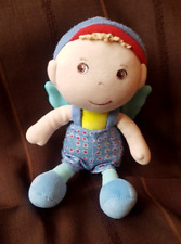 Haba Stoffpuppe Schutzengel FRIDO Junge mit Flügeln  20cm TOP