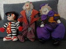 3 Clowns, Puppen für Sammler