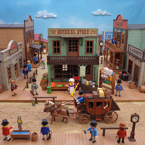 Playmobil westernhaus custom - playmobil, westernhaus-custom