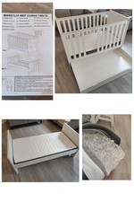 Kinderbett höhenverstellbar Inkl. Schublade, und Matratze