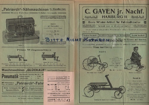 Hamburg prospekt 1905 c - 1905,,