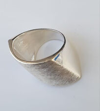 Estelle Ring 925ér Silber mattiert Größe 57 -  exklusiv + ausgefallener Schmuck