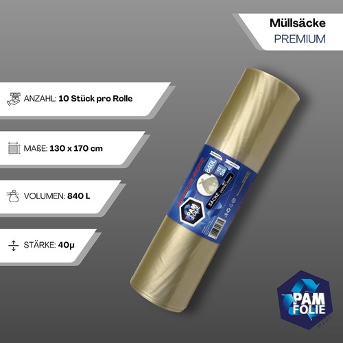 Müllsäcke 840l stück - müllsäcke,