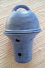 Apfelbräter - Keramik - Handarbeit - blau