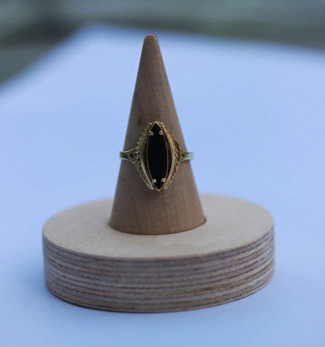 585 gelbgold ring - 585,