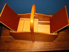 Holz Kasten Nähkasten