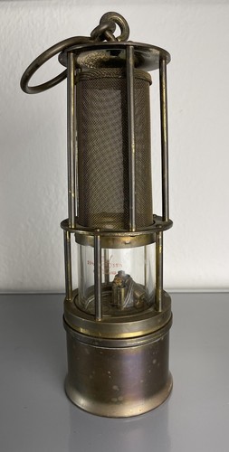 Alte schwere grubenlampe mp - schwere,