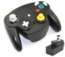 Wireless Kabellos CONTROLLER GAMEPAD + Empfänger - Nintendo GameCube (NEU) 🆕✅