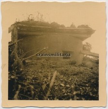 Orig. Foto Bunker mit Tarn Camo in Russland Litauen Lettland Estland Stalinlinie