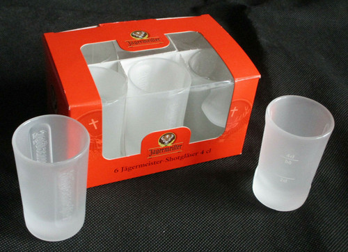 Jägermeister shot gläser - 6,