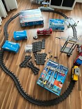 MEGA SET Playmobil RC Eisenbahn 5258 Kran 5254 Bahnhof 4306 Übergang,Schienen...