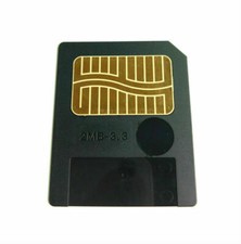 Indmem OEM 2MB SmartMedia Card 3.3V 3.3 volt SM GENUINE Made in Japan Black