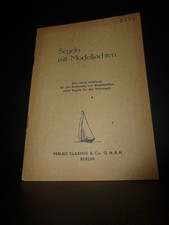 Segeln mit Modellyachten