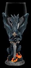 Glas Kelch Drache - Fire Blade