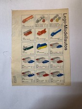 LEGO Modellautos Broschüre