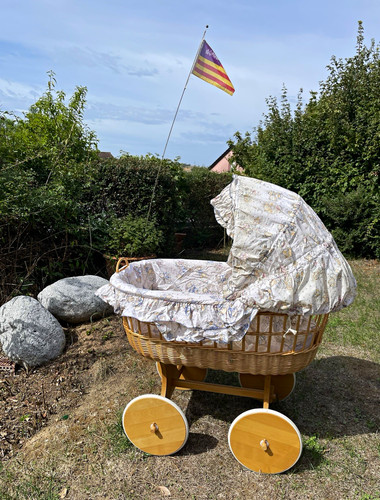 Baby stubenwagen korb - baby, auf
