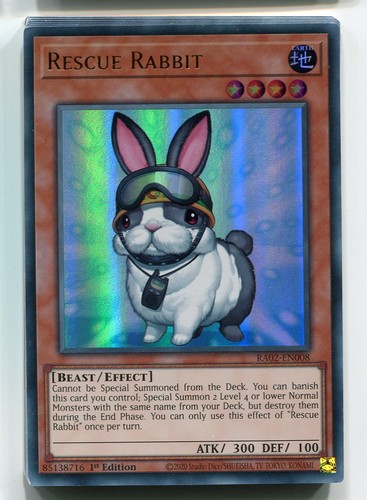 Rescue rabbit ultra - yu-gi-oh!,