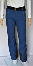 BOGNER HERREN SKIHOSE TOBI BLAU MENS Stretch + GÜRTEL UVP 549 € Gr 50L L NEU