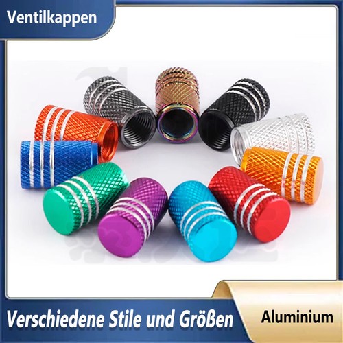 Alu ventilkappen - 4x,