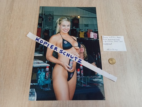 Foto großformat blondine - foto,