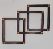 3 gleiche Biedermeierahmen