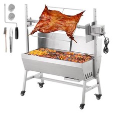 Uimoso Lammgrill Spanferkelgrill Spießbratengrill 42W 61kg Elektrisch Anschlag