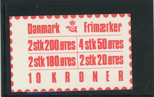 Dänemark markenheft - dänemark,
