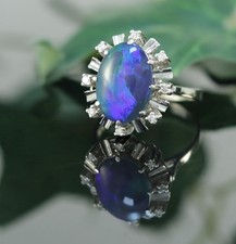Opal Brillant Ring in 585er /