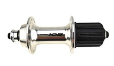 Shimano 105 Hinterrad Nabe FH-5600 8 bis 10 Fach 32 Loch 130 mm Breit Silber NEU