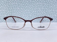 Silhouette Brille Damen Gold