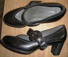 Pumps  "ANDREA MANUELI" Halbschuhe in Schwarz Leder Gr. 37  SEHR GUT