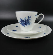 Rosenthal Porzellan Kaffeegedeck Serie Romanze in blau Björn Wiinblad Design